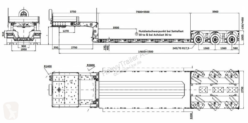 Oplegger Faymonville MAX Trailer...