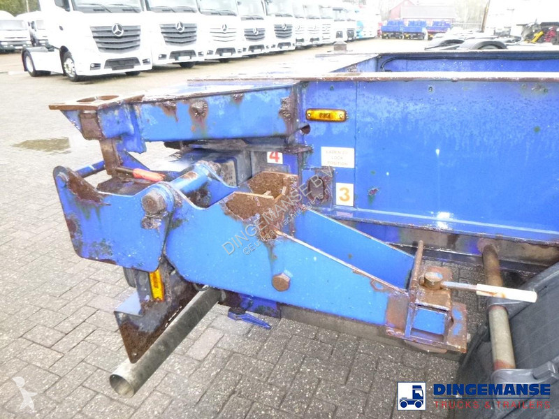 نصف مقطورة Dennison 3-axle container trailer...