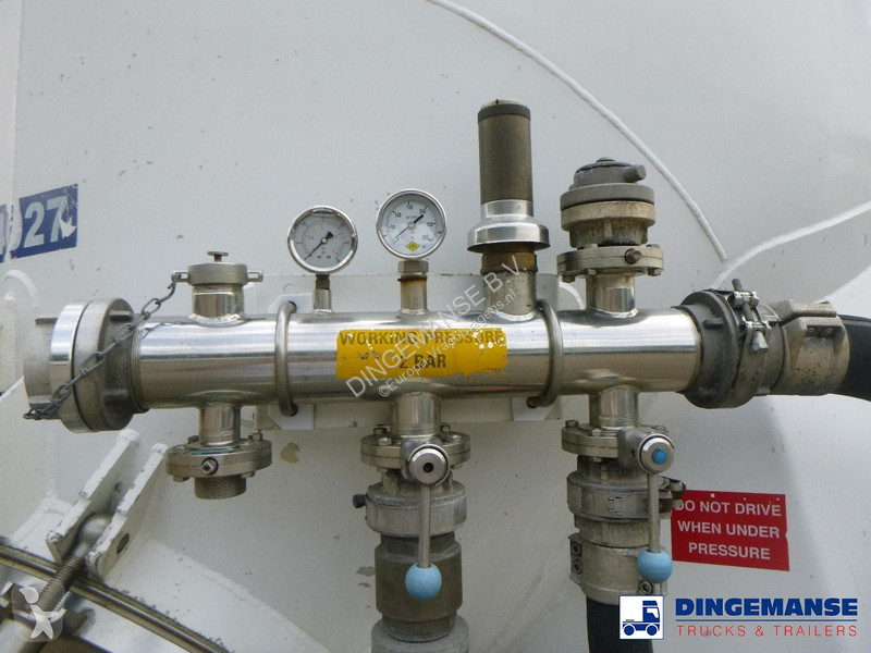 Semiremorca LAG Powder tank alu 58 m3 (tipping)