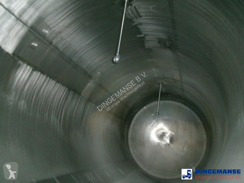 Semi reboque Clayton Food tank inox 30 m3 / 1 comp