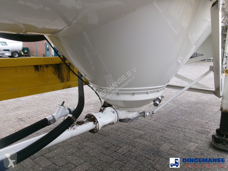 Semi reboque Feldbinder Powder tank alu 36 m3 /...
