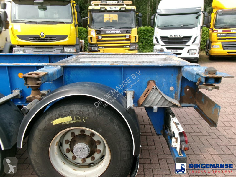 نصف مقطورة General Trailers 3-axle container...