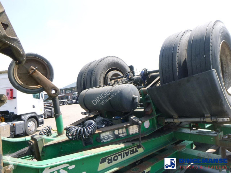 نصف مقطورة Asca Stack 4 x container trailer +...