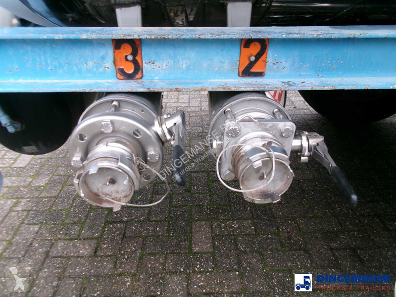 Semiremorca Magyar Chemical tank inox L4BH 33.5...
