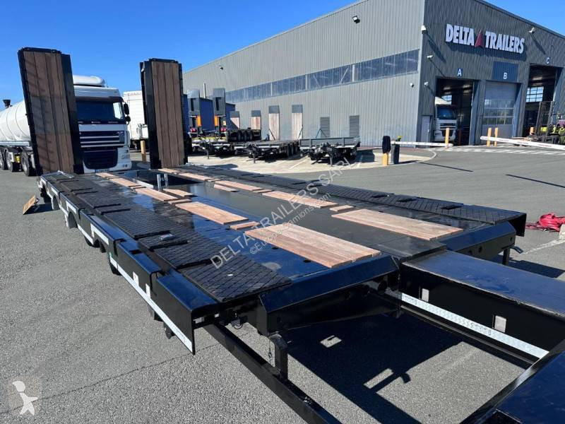 Semitrailer Nooteboom 4 essieux directionnels...