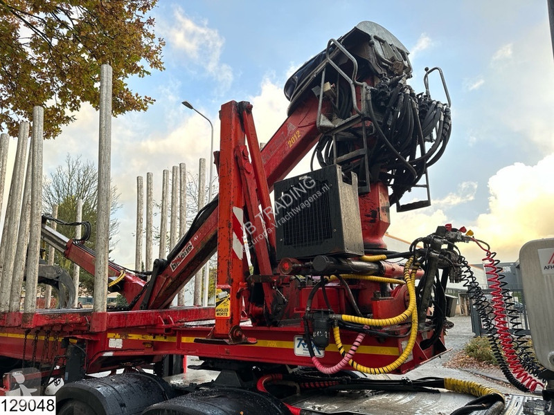 Oplegger Trax Chassis Timber transport, Kesla 2012