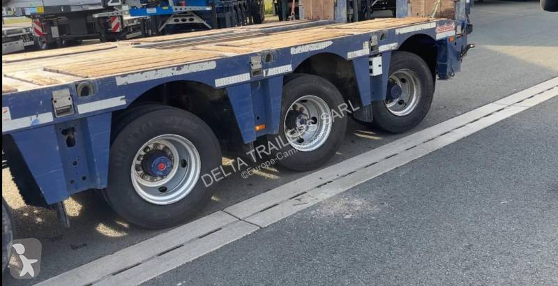 Semitrailer Nooteboom 5 essieux PTAC 85 tonnes...