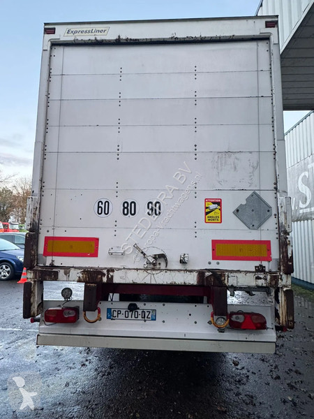 Semi reboque Fruehauf 3 Axle SMB , Box Trailer,...