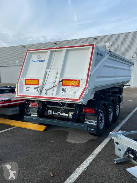 Semi remorque Lecitrailer Benne TP acier 26m3...