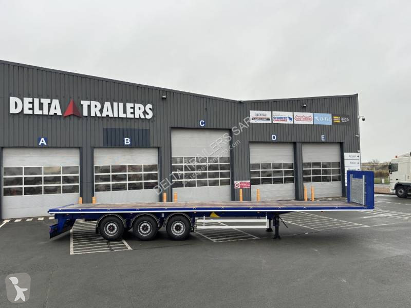 Semitrailer Louault Plateau renforcé plancher...