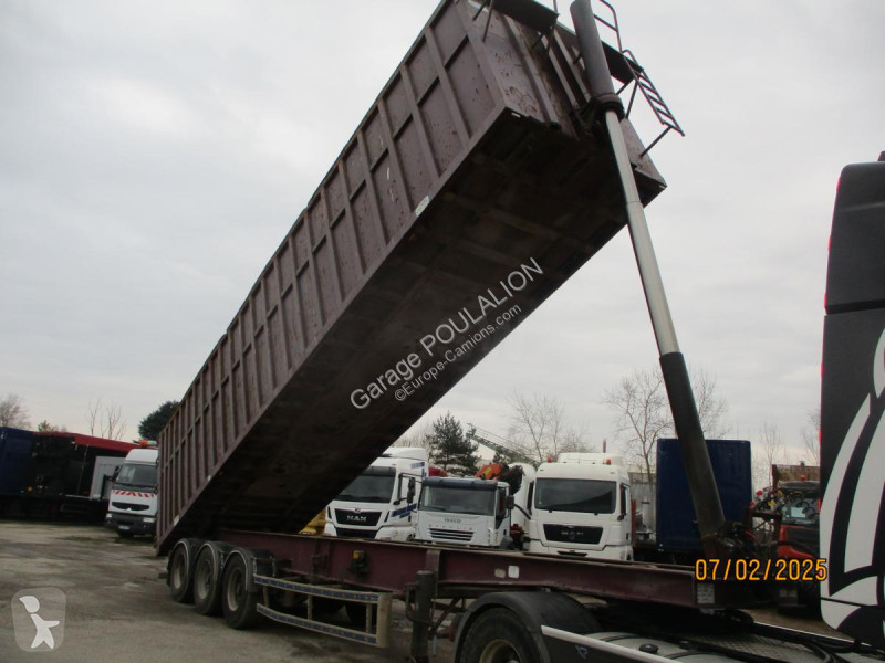 Semitrailer Trax  62m3 3 essieux