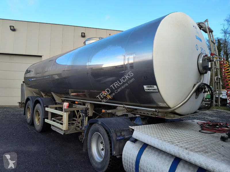 Oplegger Maisonneuve 25000L INSULATED INOX TANK