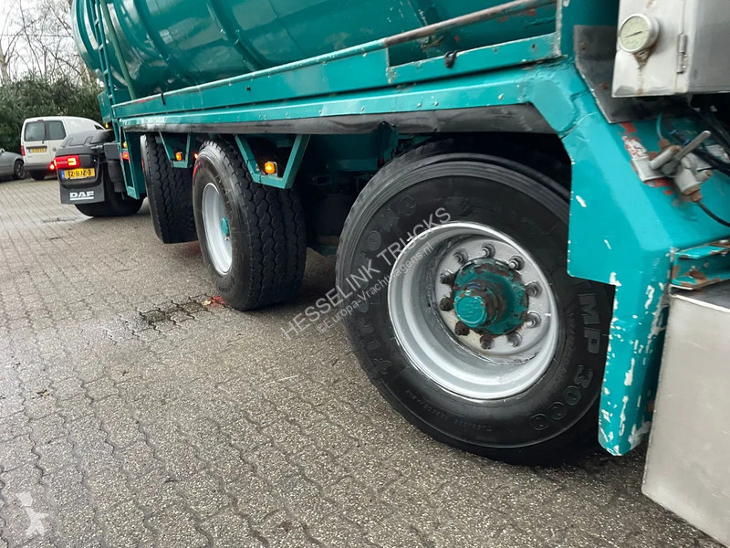 Semi reboque EKW 36m3 RVS Mestoplegger 2x...