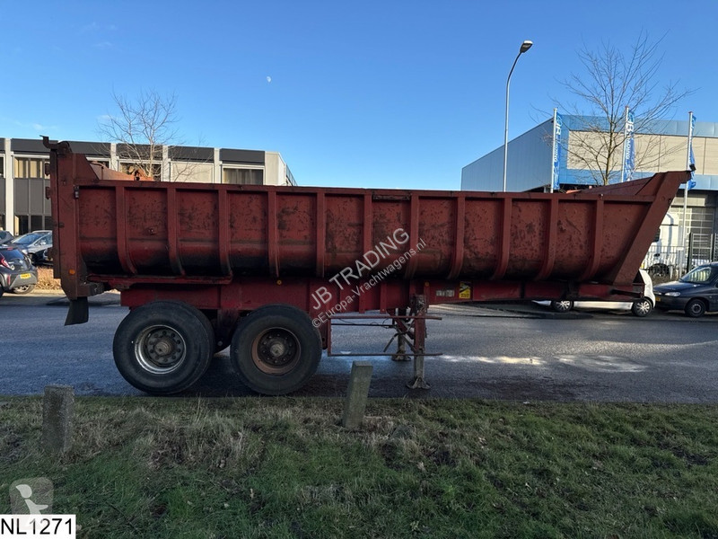 Oplegger Fruehauf kipper 17 M3, Steel Suspension