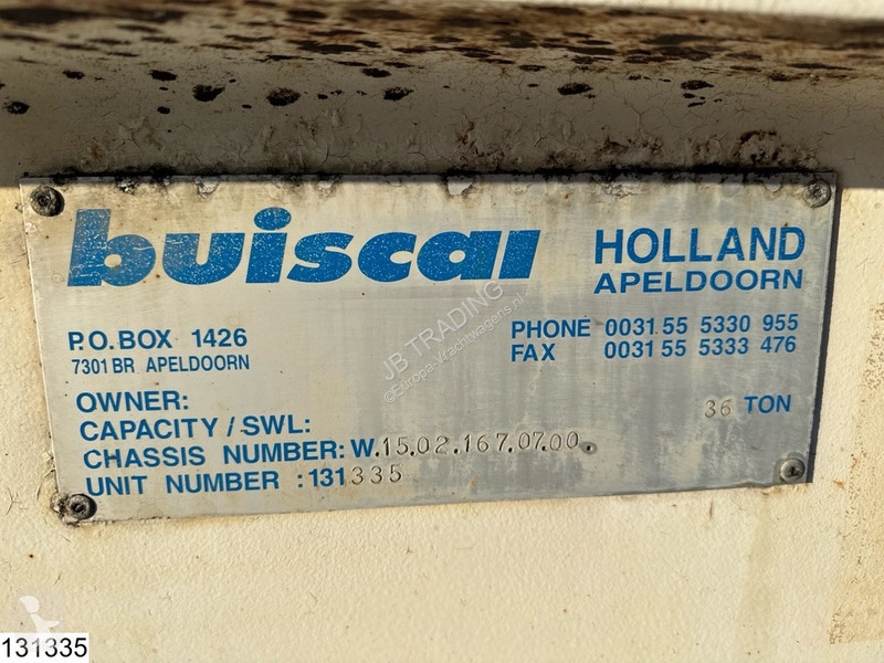 Semi reboque  HD36 10ft, 20ft, 30ft, 36.000KG