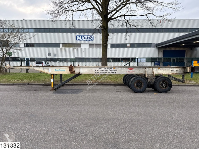 Sættevogn  HD36 10ft, 20ft, 30ft, 36.000KG