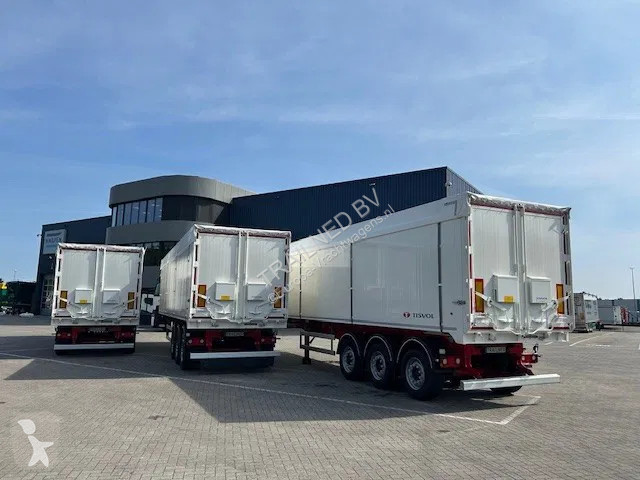 Semitrailer Tisvol Agrar 60m3 Alu 2x Liftas