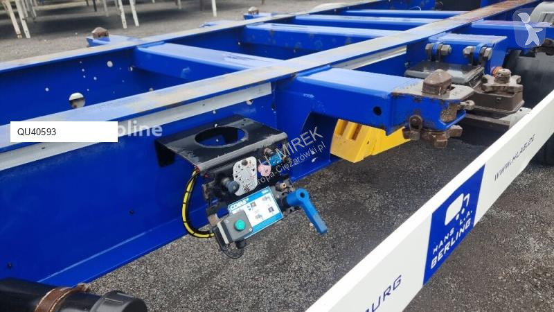 Semitrailer Kögel 10x NACZEPA POD KONTENER...