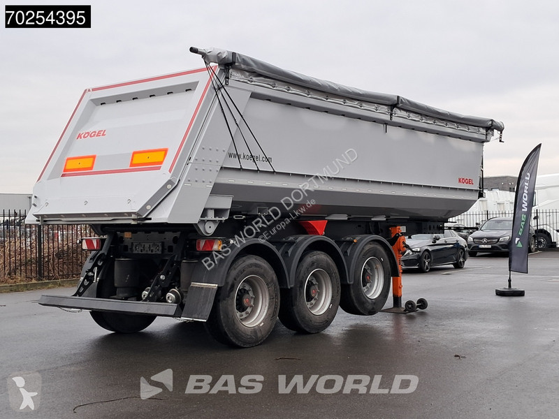 Semi remorque Kögel S24-4 3 axles 27m3 Liftachse
