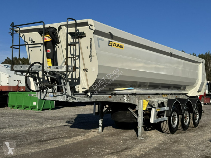 Semitrailer Zasław D-653A Mulda Stalowa Hardox 30m