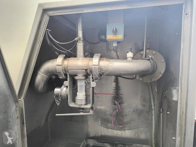 Oplegger Maisonneuve 29000L INSULATED INOX TANK...