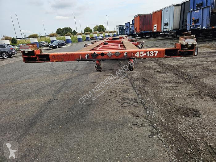نصف مقطورة Krone sd |container chassis 40 ft |...