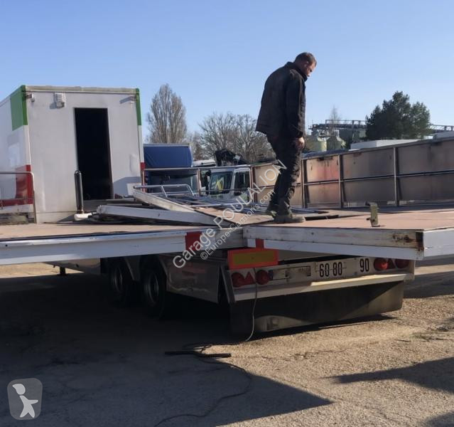 Semitrailer Fruehauf 2 ESSIEUX FOURGON PODIUM 32T