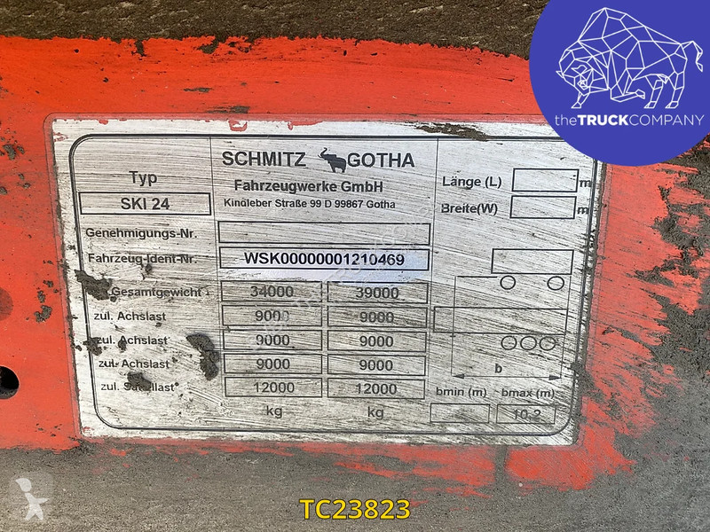 Semitrailer Schmitz Cargobull 24