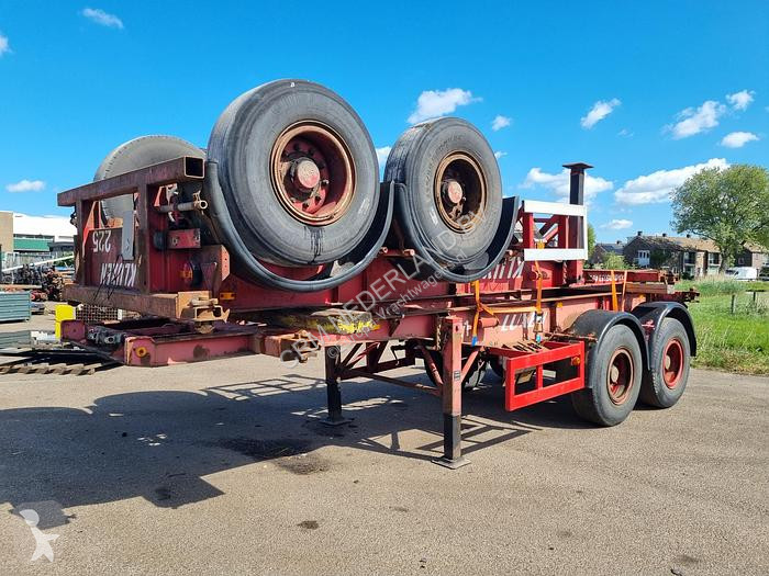 Oplegger  20 FT CHASSIS 29 TONS STEELSUSPENSION...