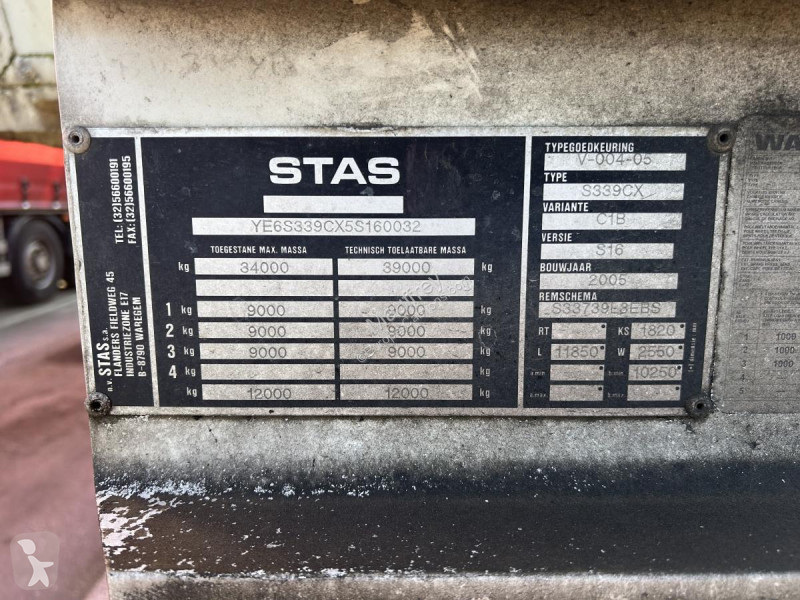Semitrailer Stas  S339CX