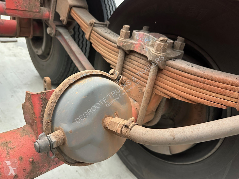 Semitrailer Van Hool Stack 4 x skelet 20 ft