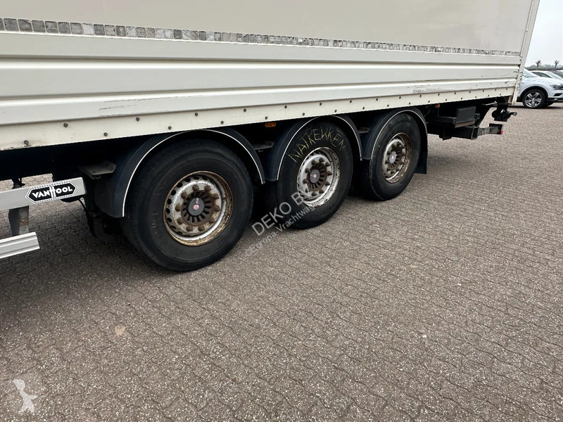 Semitrailer Van Hool 3 assige kasten trailer...