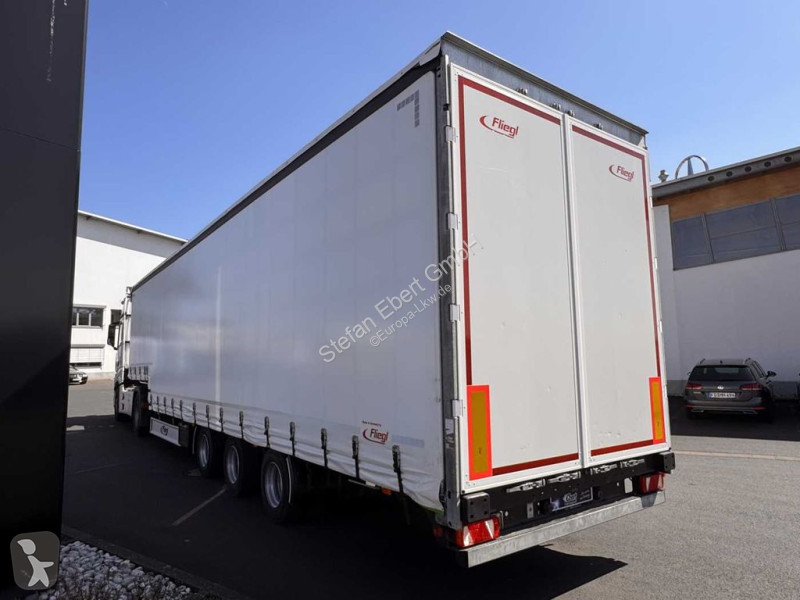 Semitrailer Fliegl SDS 350 Schiebeplane+Verdeck...
