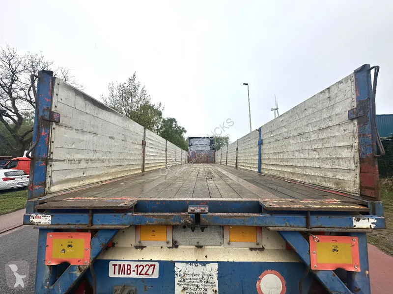 Semitrailer Pacton Plateau à ridelles / Flatbed...