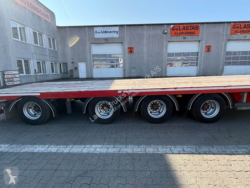 Semitrailer Kel-Berg 4-axle Step deck...