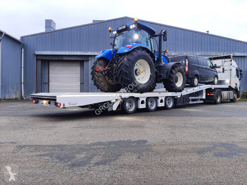 Semitrailer Trouillet 38 TONNES DRAWER PORTE A...