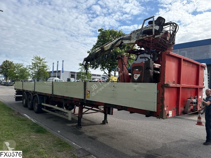 Semitrailer Trailor open laadbak Kennis 16000
