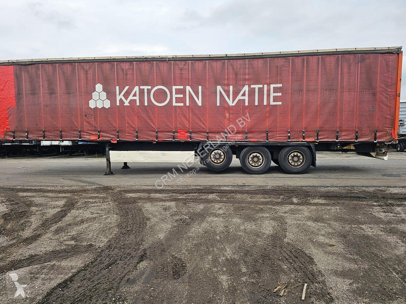 Oplegger Krone sd| 3 axle curtainsider | Saf disc.