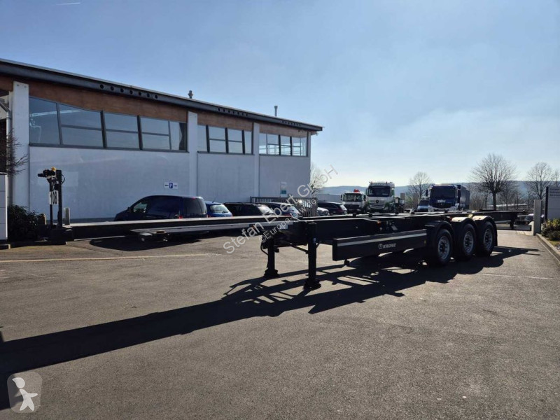 Semirimorchio Krone BDF BPW-Achsen Liftachse...