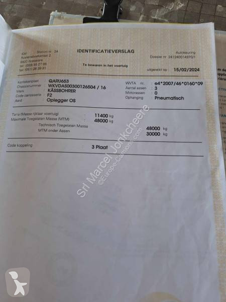 Sættevogn Kässbohrer