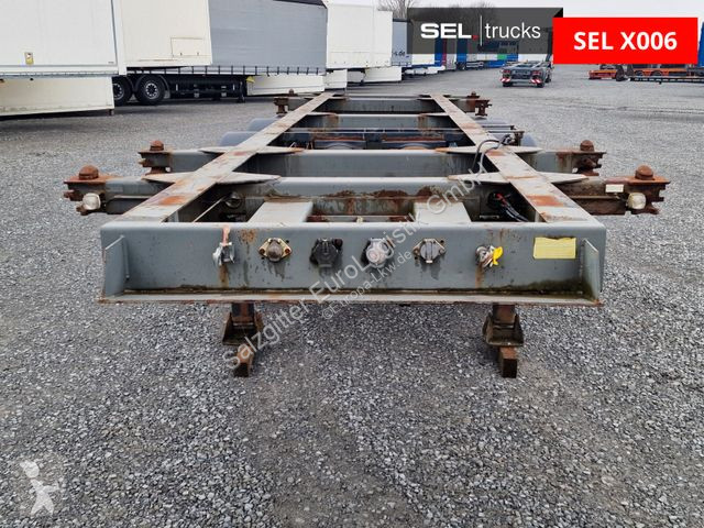 نصف مقطورة Krone C 24 Containerchassie (Gesamt...