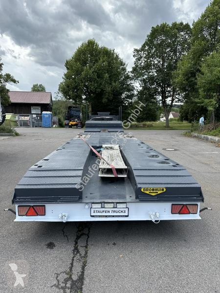 Semiremorca Broshuis Tele Semi Tieflader Luft...