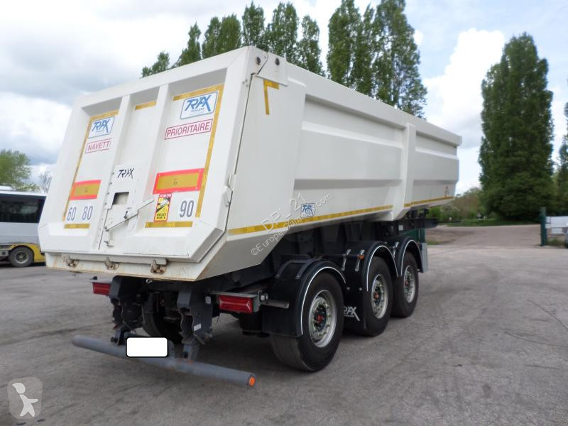 Semitrailer Trax  BENNE ESSIEU TOURELLE