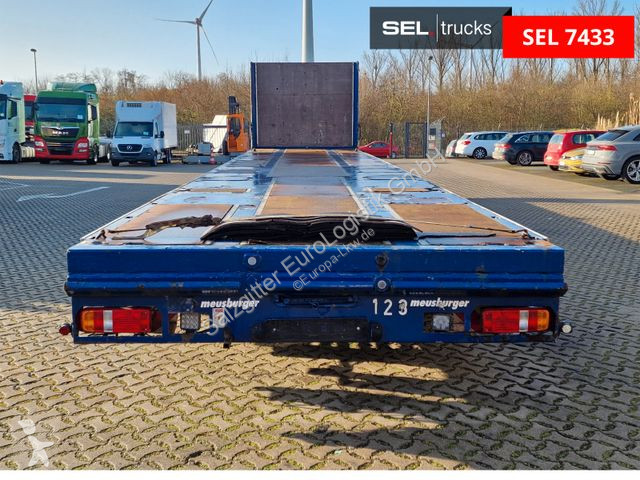 Semiremorca Meusburger MPS-4 / Lenkachse /...