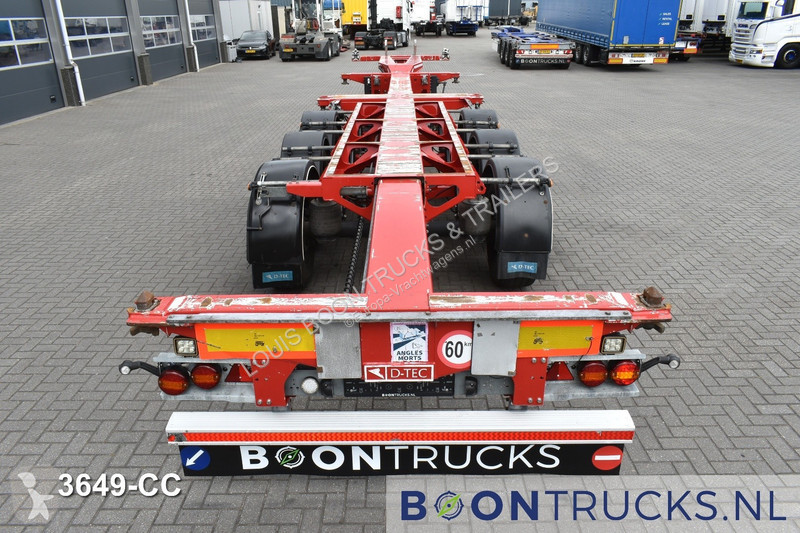 Sættevogn D-TEC FLEXITRAILER | 2x20-30-40-45ft...
