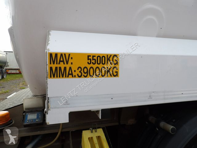 Semitrailer  STOCKOTA 38000L-2 KAMMERN-5550KG LEER