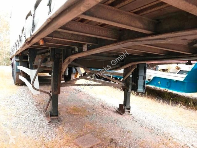 Semirimorchio Fruehauf Pritsche/Plane*Verzinkte...