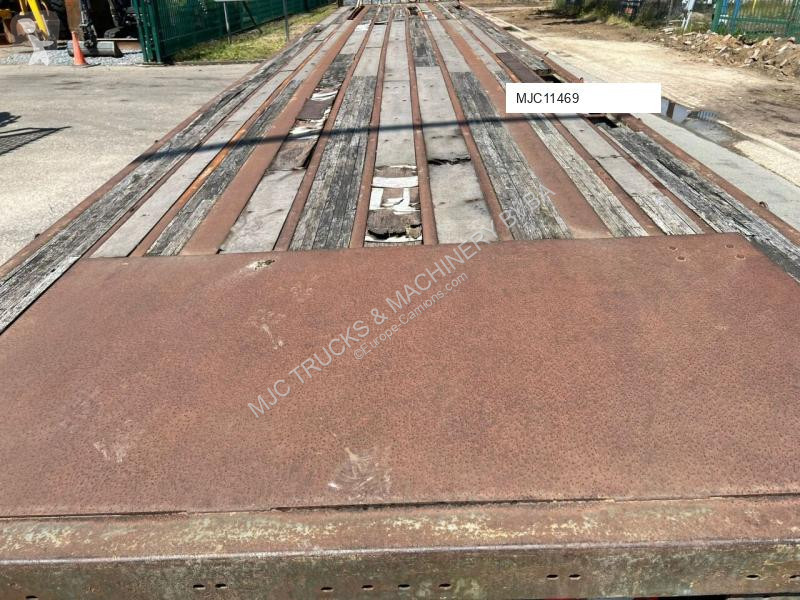Semitrailer Trailor 3-AXLES PLATFORM SMB DRUM...