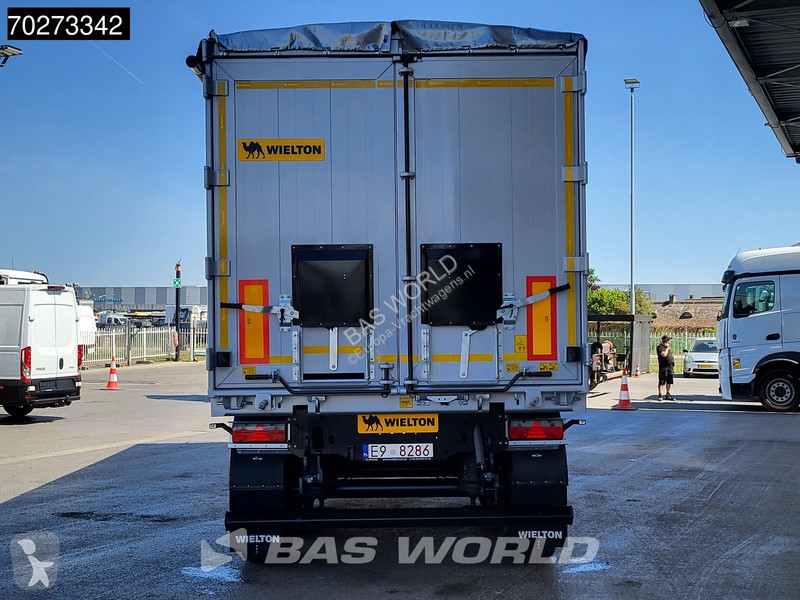 Semi reboque Wielton NW-3 NEW Liftachse 55m3 ALU