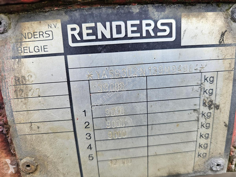 Semitrailer Renders ROC 12.27 | 3 AXLE FLATBED...